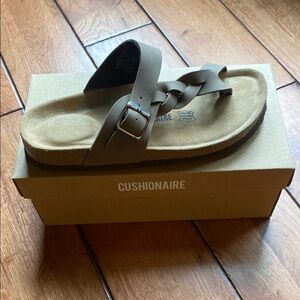 Cushionaire Libby Brown Sandals Size 8